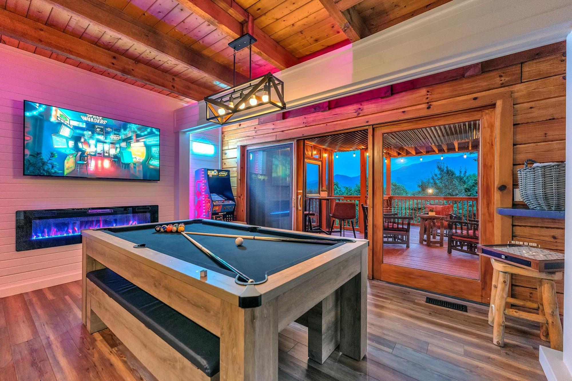 Family Chalet With Sauna, Hottub, Heavenly Views! Mins To Downtown! Gatlinburg Exteriör bild