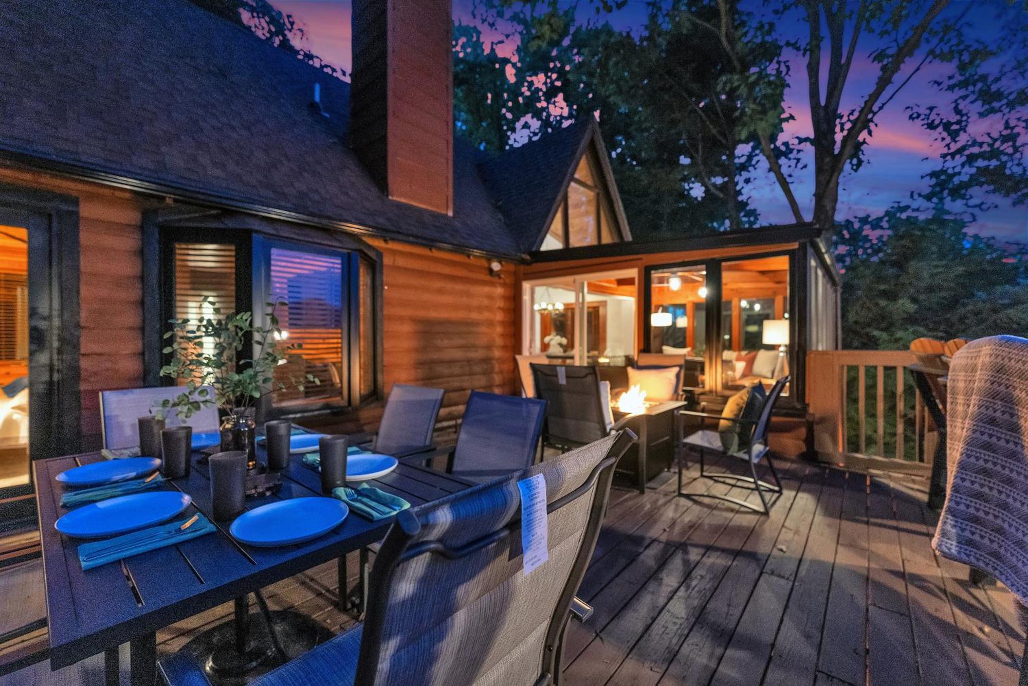 Family Chalet With Sauna, Hottub, Heavenly Views! Mins To Downtown! Gatlinburg Exteriör bild